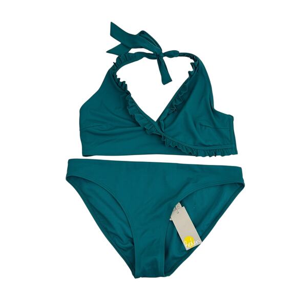 Boden Teal Green Bikini - Picture 1 of 6